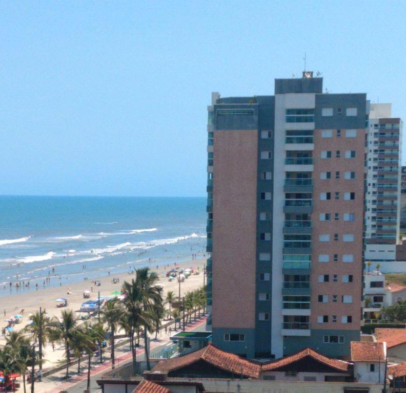 Apartamento Temporada Pe Na Areia Mongaguá Zewnętrze zdjęcie